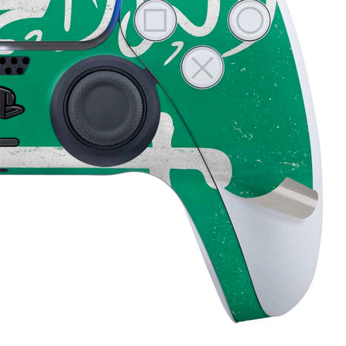 Saudi Arabia Flag Distressed PS5 Digital Edition Bundle Skin