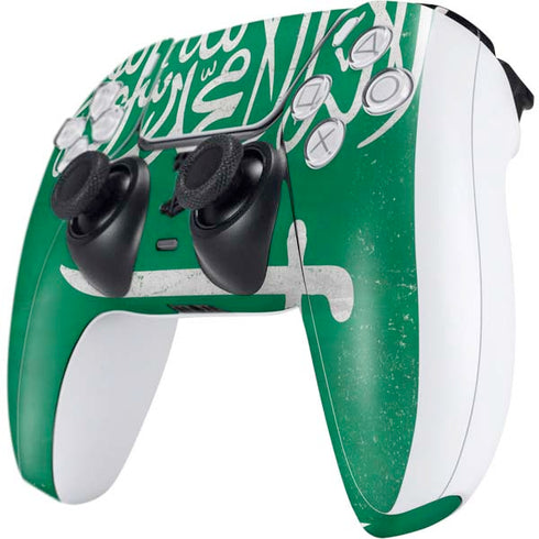 Saudi Arabia Flag Distressed PS5 Controller Skin