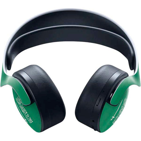 Saudi Arabia Flag Distressed PULSE 3D Wireless Headset for PS5 Skin
