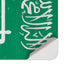 Saudi Arabia Flag Distressed Surface Duo Skin
