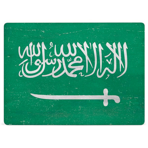Saudi Arabia Flag Distressed Surface Laptop 3 13.5in Skin