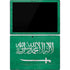 Saudi Arabia Flag Distressed Surface Pro 7 Skin