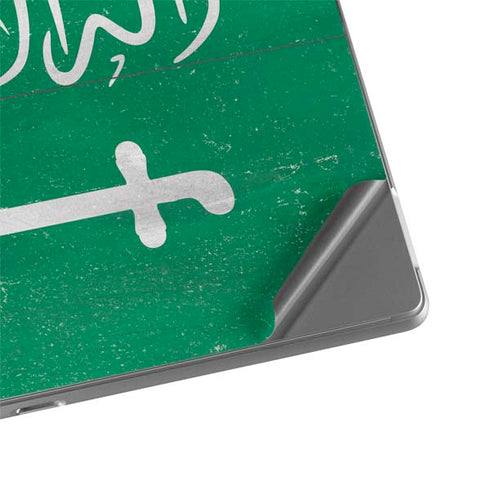 Saudi Arabia Flag Distressed Surface Pro 8 Skin