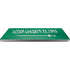 Saudi Arabia Flag Distressed Universal Laptop 17in (13.8 x 10in) Skin