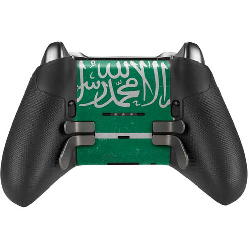 Saudi Arabia Flag Distressed Xbox Elite Wireless Controller Series 2 Skin