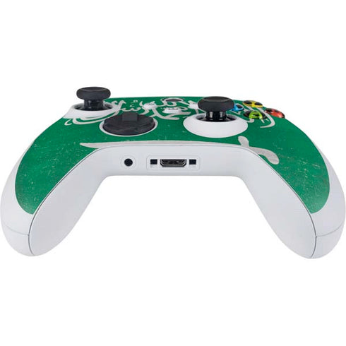 Saudi Arabia Flag Distressed Xbox Series S Controller Skin