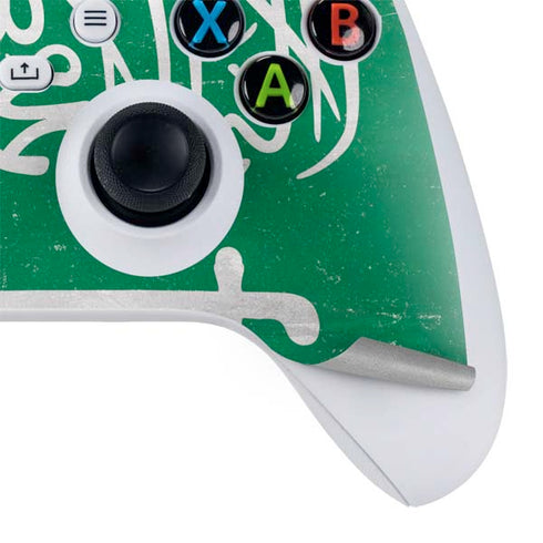 Saudi Arabia Flag Distressed Xbox Series S Controller Skin