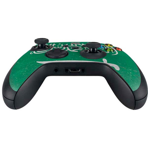 Saudi Arabia Flag Distressed Xbox Series X Controller Skin