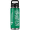 Saudi Arabia Flag Distressed YETI Rambler 26oz Bottle Skin