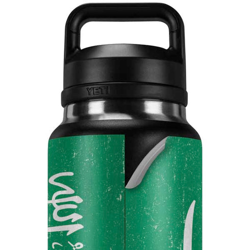 Saudi Arabia Flag Distressed YETI Rambler 36oz Bottle Skin