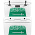 Saudi Arabia Flag Distressed YETI Tundra 45 Hard Cooler Skin