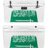 Saudi Arabia Flag Distressed YETI Tundra 65 Hard Cooler Skin