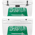 Saudi Arabia Flag Distressed YETI Tundra 75 Hard Cooler Skin