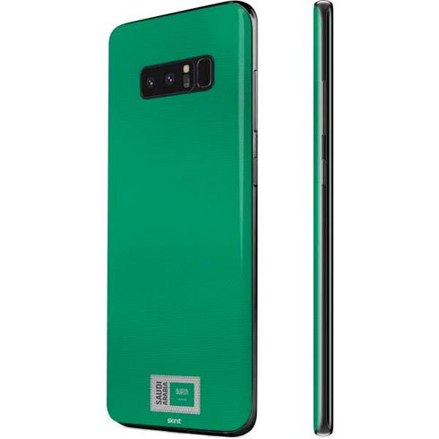 Saudi Arabia Soccer Flag Galaxy Note 8 Skin