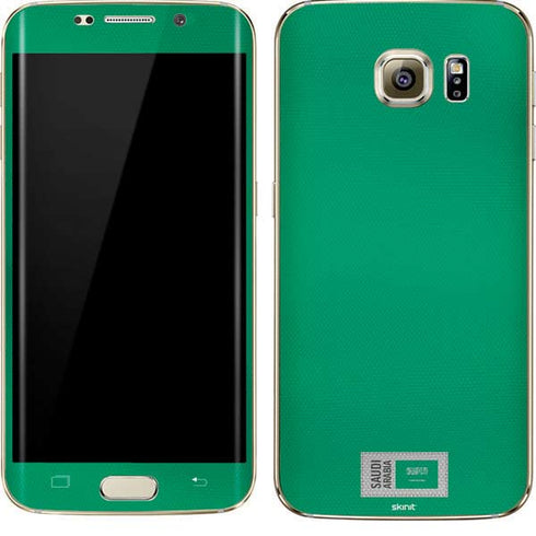 Saudi Arabia Soccer Flag Galaxy S7 Edge Skin