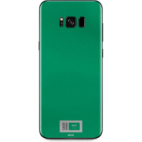 Saudi Arabia Soccer Flag Galaxy S8 Plus Skin