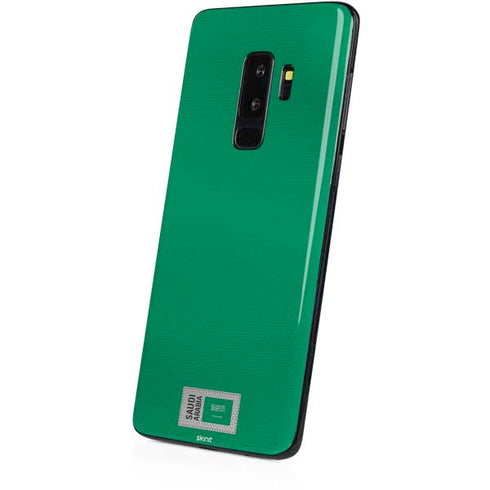 Saudi Arabia Soccer Flag Galaxy S9 Plus Skin