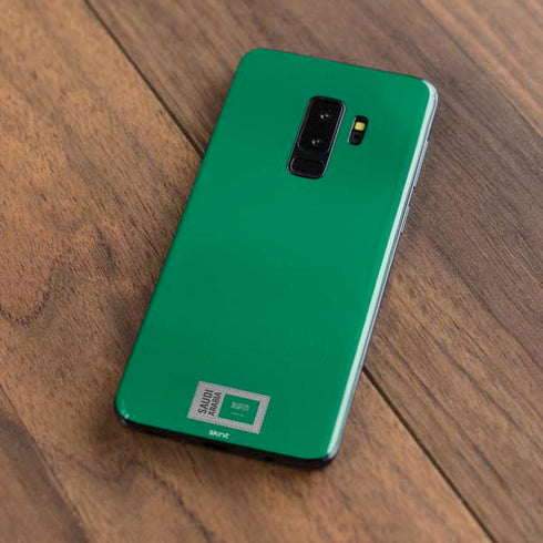 Saudi Arabia Soccer Flag Galaxy S9 Plus Skin