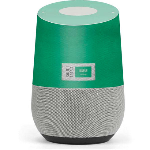 Saudi Arabia Soccer Flag Google Home Skin