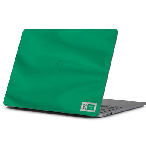 Saudi Arabia Soccer Flag Apple MacBook Pro 13-inch Skin