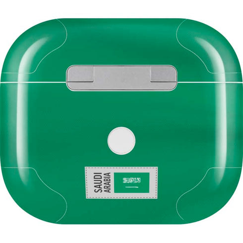 Saudi Arabia Soccer Flag Apple AirPods (3rd Gen 2021) Skin