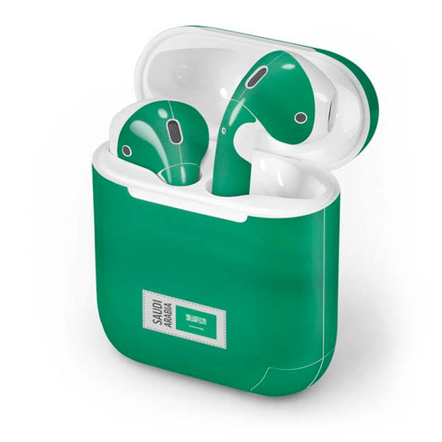 Saudi Arabia Soccer Flag Apple AirPods Skin