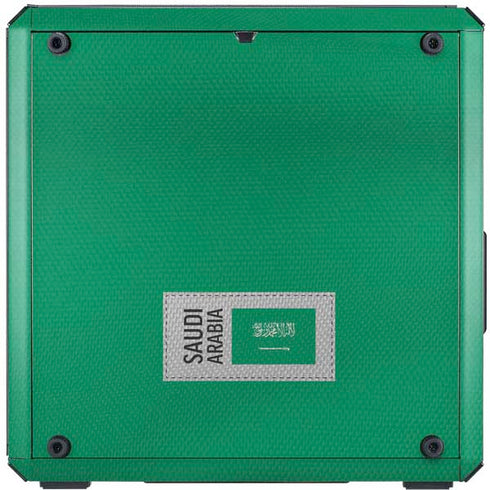 Saudi Arabia Soccer Flag Cooler Master MasterBox Q300L Mini Tower Skin