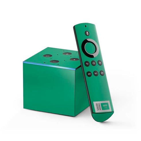 Saudi Arabia Soccer Flag Fire TV Cube Skin