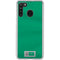 Saudi Arabia Soccer Flag Galaxy A21 Clear Case