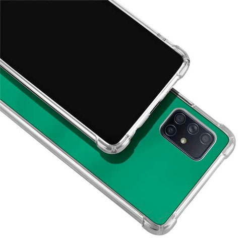 Saudi Arabia Soccer Flag Galaxy A51 5G Clear Case