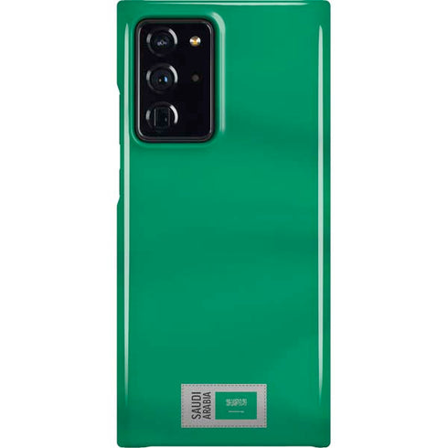 Saudi Arabia Soccer Flag Galaxy Note20 Ultra 5G Lite Case