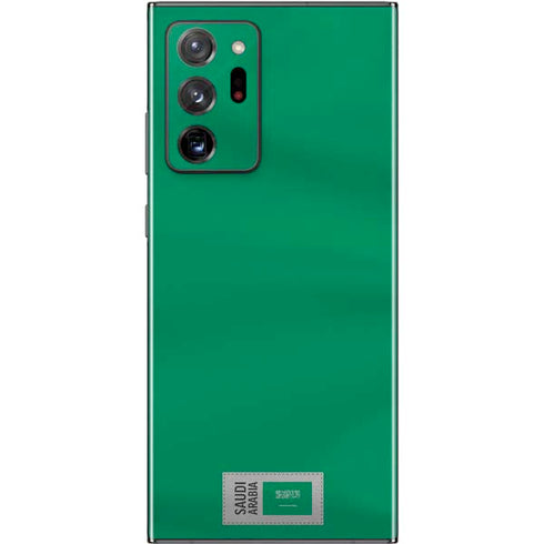 Saudi Arabia Soccer Flag Galaxy Note20 Ultra 5G Skin