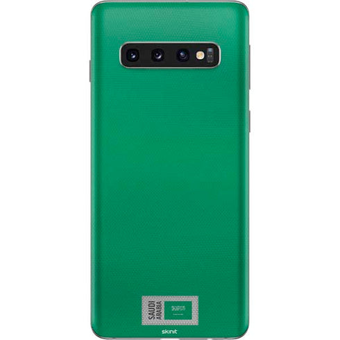 Saudi Arabia Soccer Flag Galaxy S10 Skin