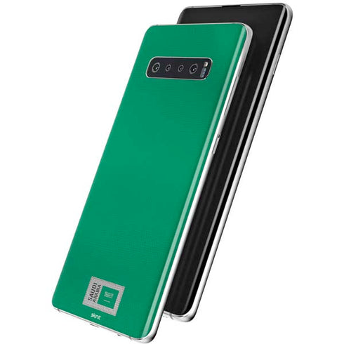 Saudi Arabia Soccer Flag Galaxy S10 Skin