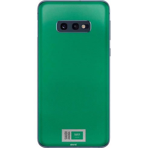 Saudi Arabia Soccer Flag Galaxy S10e Skin