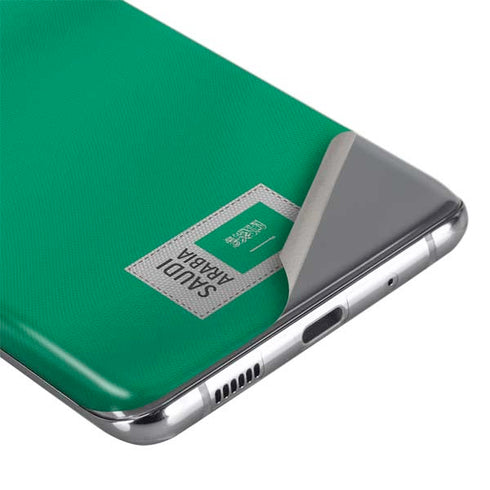 Saudi Arabia Soccer Flag Galaxy S20 Plus Skin