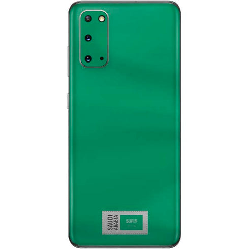 Saudi Arabia Soccer Flag Galaxy S20 Skin