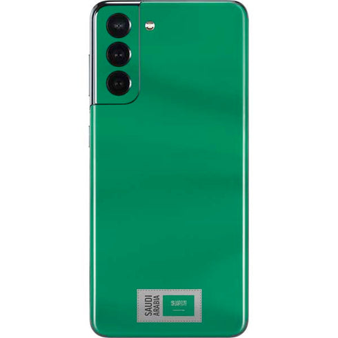 Saudi Arabia Soccer Flag Galaxy S21 5G Skin