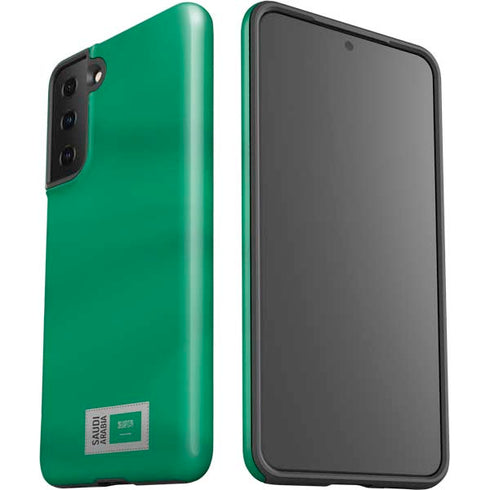 Saudi Arabia Soccer Flag Galaxy S21 Plus 5G Pro Case