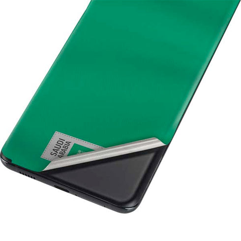 Saudi Arabia Soccer Flag Galaxy S21 Plus 5G Skin