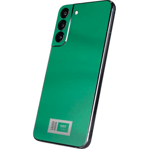 Saudi Arabia Soccer Flag Galaxy S22 Plus Skin