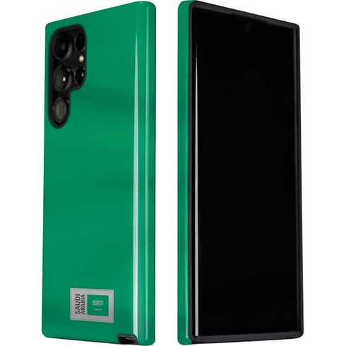Saudi Arabia Soccer Flag Galaxy S22 Ultra Pro Case