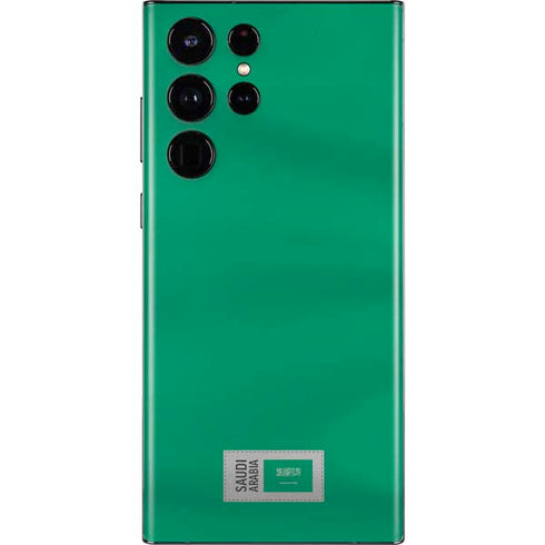 Saudi Arabia Soccer Flag Galaxy S22 Ultra Skin