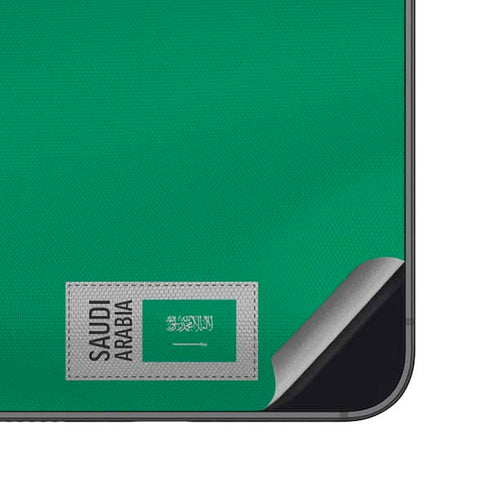 Saudi Arabia Soccer Flag Galaxy S23 FE Skin