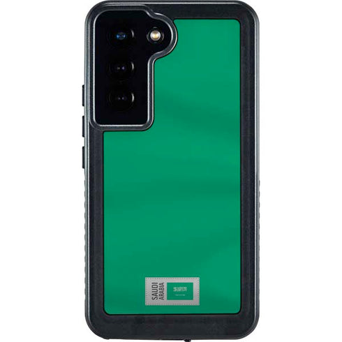 Saudi Arabia Soccer Flag Galaxy S23 Waterproof Case