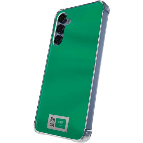 Saudi Arabia Soccer Flag Galaxy S24 Clear Case
