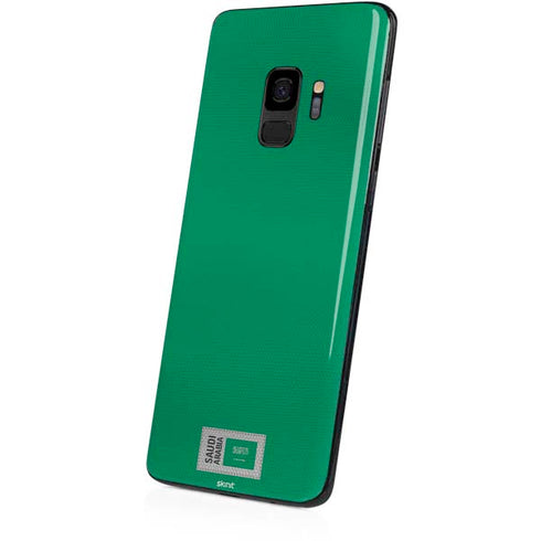 Saudi Arabia Soccer Flag Galaxy S9 Skin