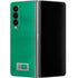 Saudi Arabia Soccer Flag Galaxy Z Fold4 5G Skin