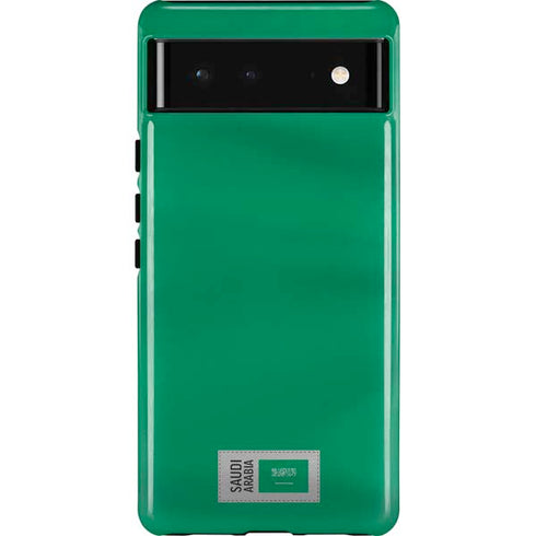 Saudi Arabia Soccer Flag Google Pixel 6 Case