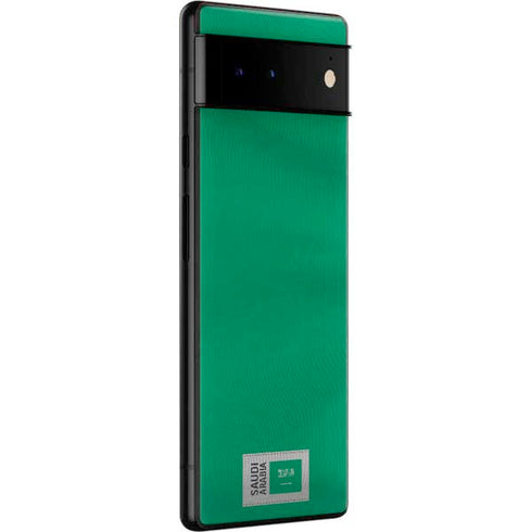 Saudi Arabia Soccer Flag Google Pixel 6 Skin